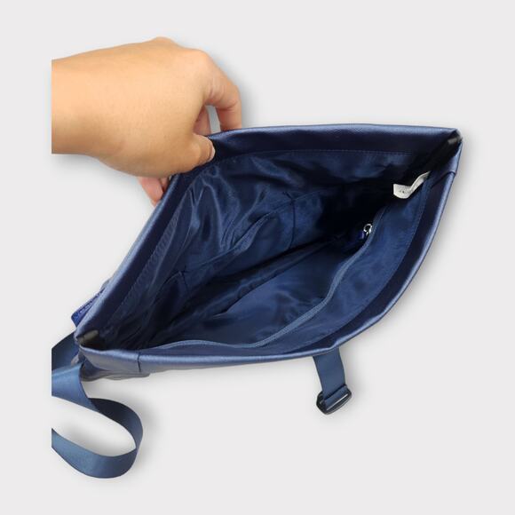 Kingsons Blue Sports Messenger Bag with Magnetic Buckle Adjustable Strap - Picture 4 of 7